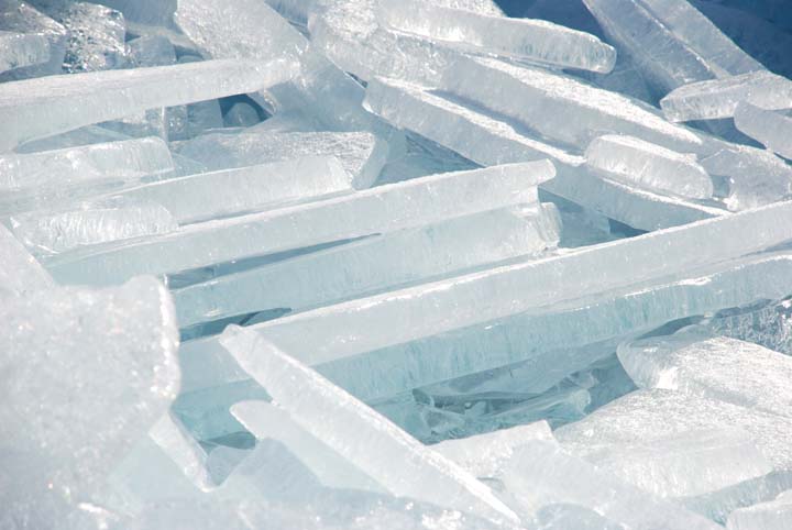 Ice shards, Stoney Point