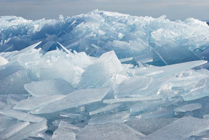 Ice shards, Stoney Point