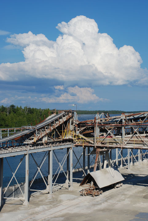 Conveyor belts at Cedarville