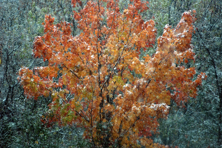 October snow