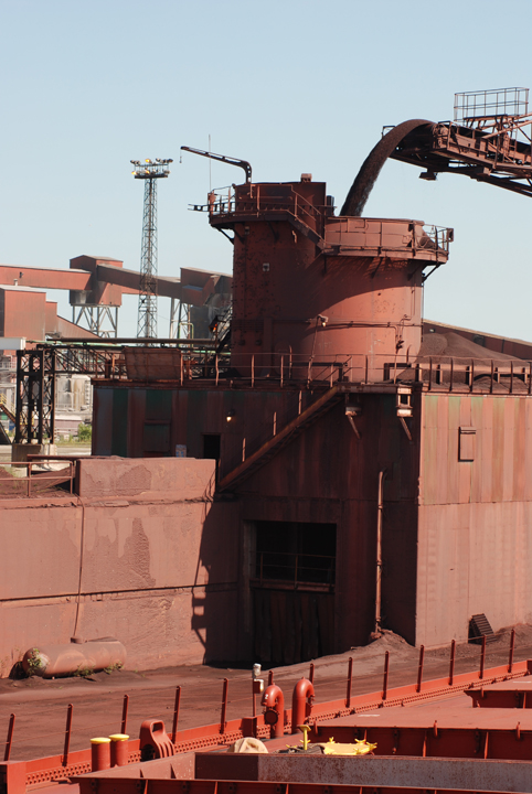 Unloading at Indiana Harbor