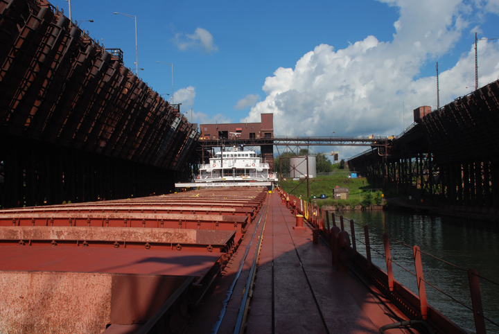 Oberstar at Two Harbors
