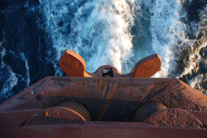 Hon. James L. Oberstar on Lake Michigan