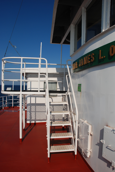 Hon. James L. Oberstar on Lake Superior