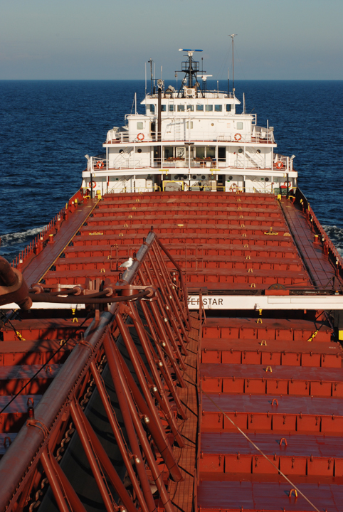 Hon. James L. Oberstar on Lake Superior