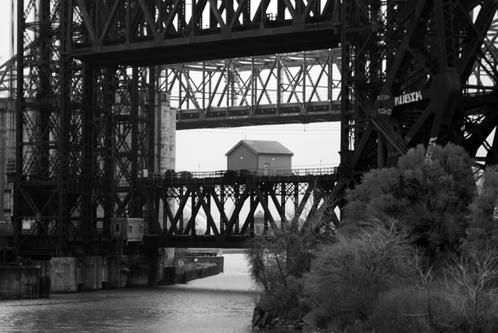 Rail Bridge over Calumet