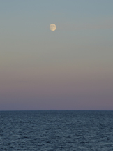 Moon over Lake Huron thumbnail