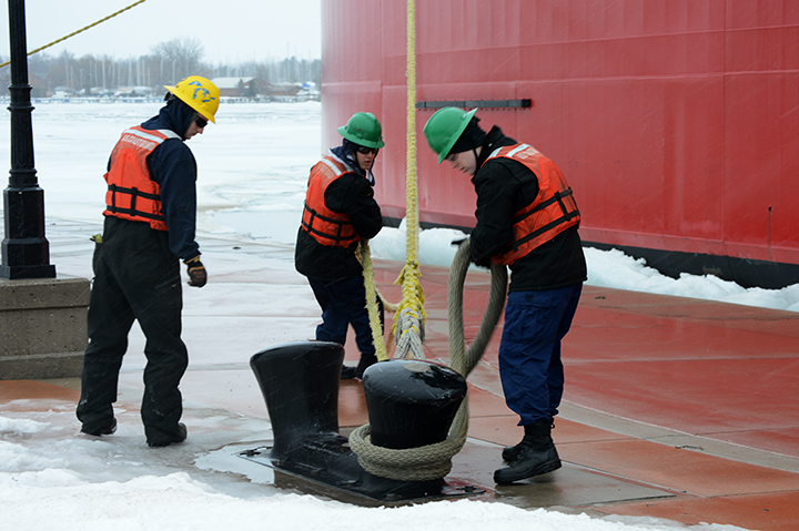 crew of Mackinaw