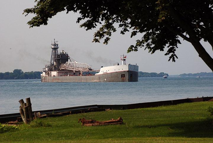 Tug Olive L. Moore and barge Menominee