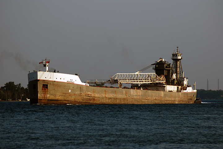 Tug Olive L. Moore and barge Menominee